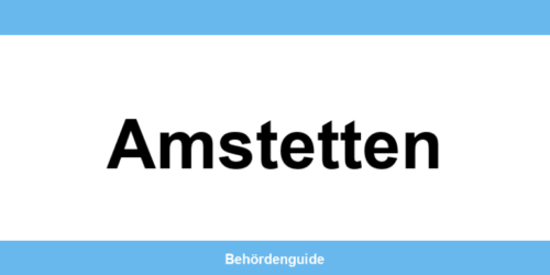 Telefonnummer und Öffnungszeiten der Bezirkshauptmannschaft in Amstetten