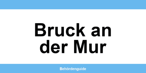 Telefonnummer und Öffnungszeiten der Bezirkshauptmannschaft in Bruck an der Mur