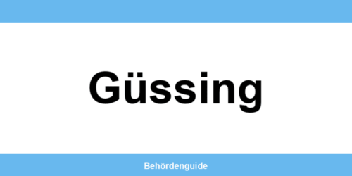 Telefonnummer und Öffnungszeiten der Bezirkshauptmannschaft in Güssing