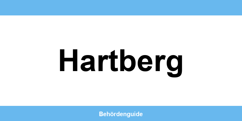 Telefonnummer und Öffnungszeiten der Bezirkshauptmannschaft in Hartberg