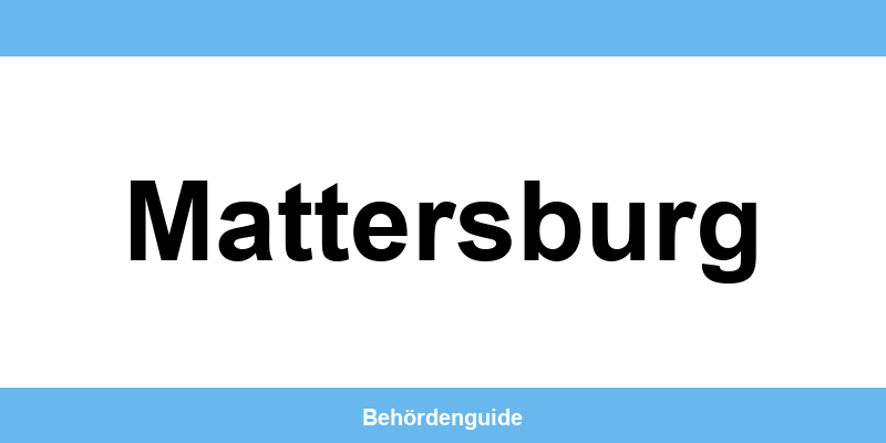 Telefonnummer und Öffnungszeiten der Bezirkshauptmannschaft in Mattersburg