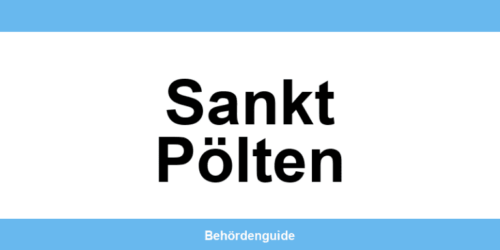 Telefonnummer und Öffnungszeiten der Bezirkshauptmannschaft in Sankt Pölten