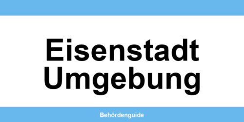 Telefonnummer und Öffnungszeiten der Bezirkshauptmannschaft in Eisenstadt Umgebung