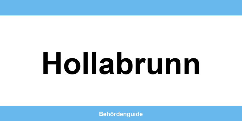 Telefonnummer und Öffnungszeiten der Bezirkshauptmannschaft in Hollabrunn