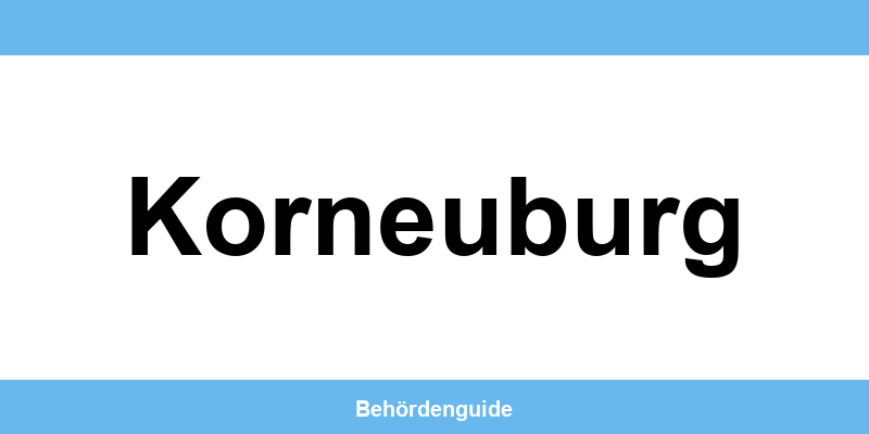 Telefonnummer und Öffnungszeiten der Bezirkshauptmannschaft in Korneuburg